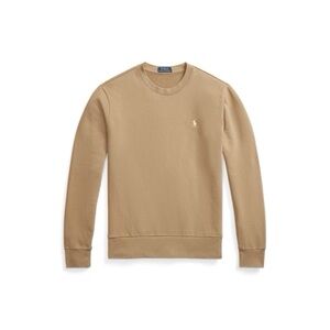 Polo by Ralph Lauren Tan Crewneck Sweater Classic Knit